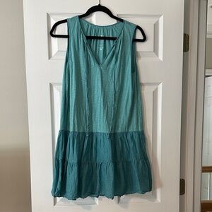 Velvet by Graham & Spencer Teal Sleeveless Dress